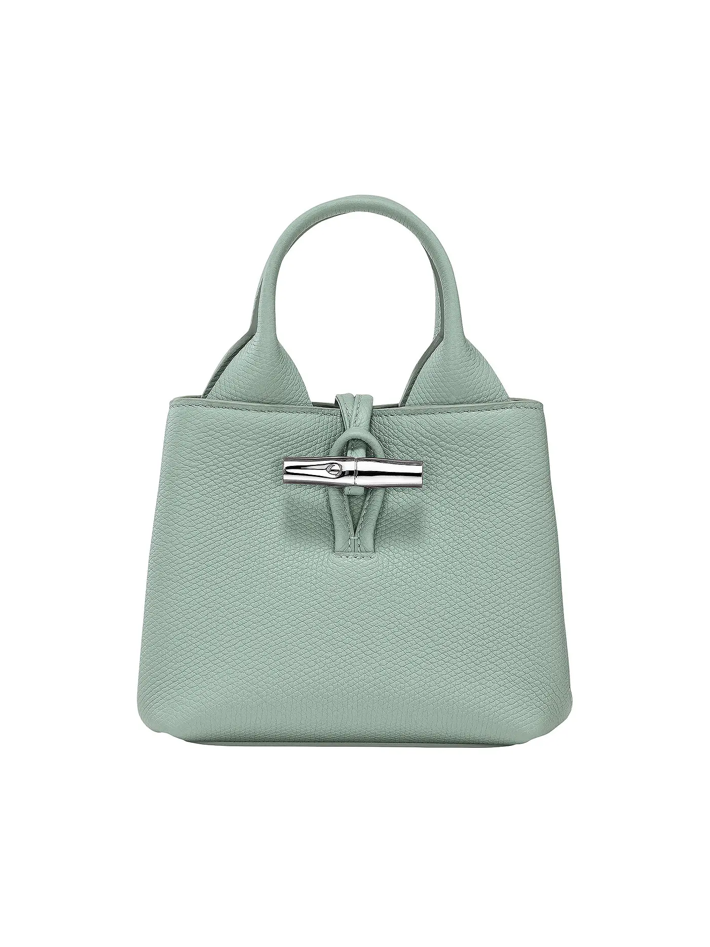 LONGCHAMP | Le Roseau Handle Bag XSmall, Noir | grün